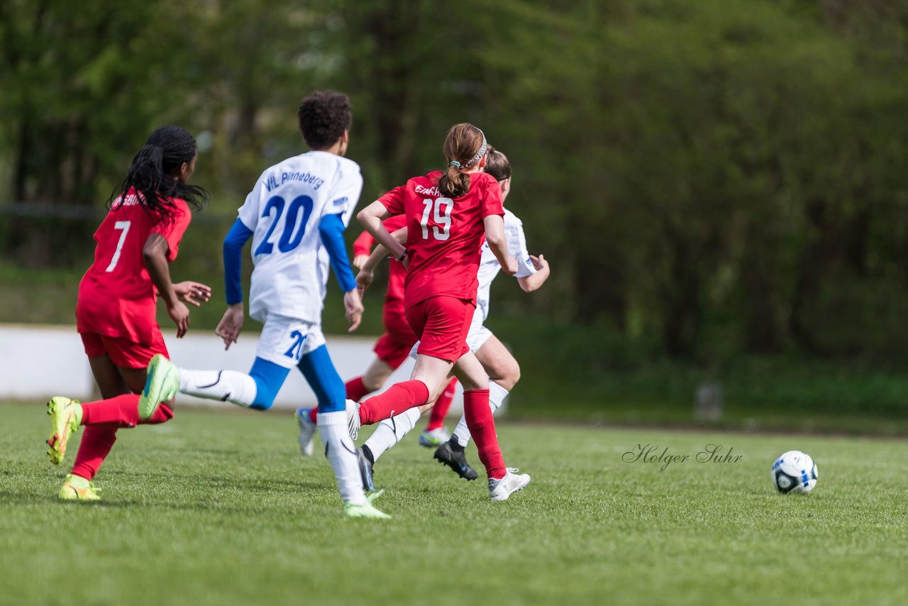 Bild 53 - wBJ VfL Pinneberg - Eimsbuettel : Ergebnis: 6:2